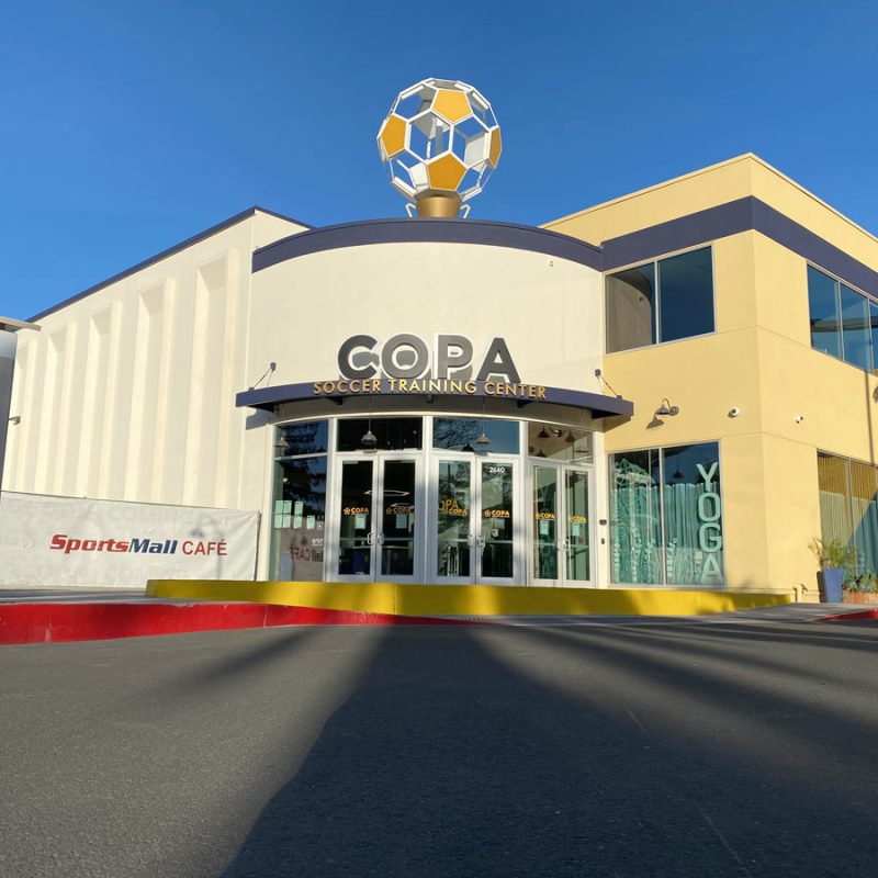 COPA STC - Image of the main entrance of the training center in Walnut Creek, California