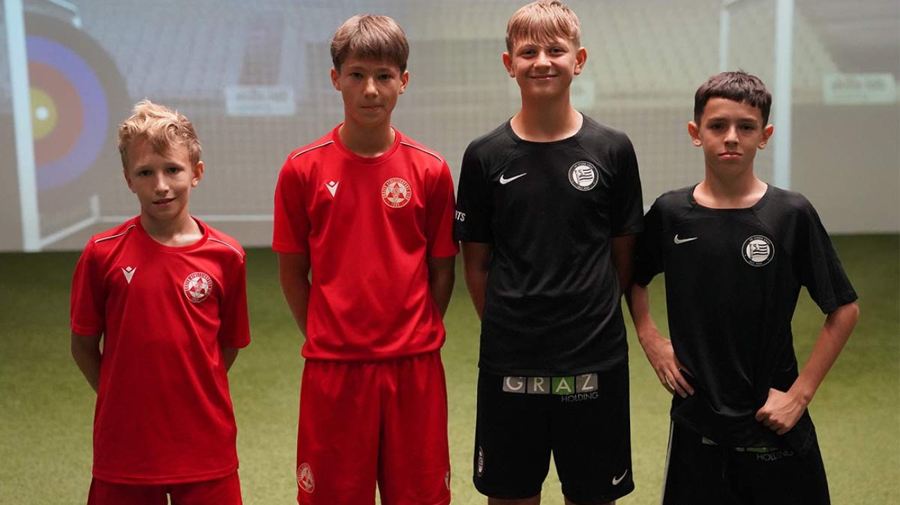 SK Sturm und GAK 1902 starten Nachwuchs-Scouting im skills.lab Wundschuh 13